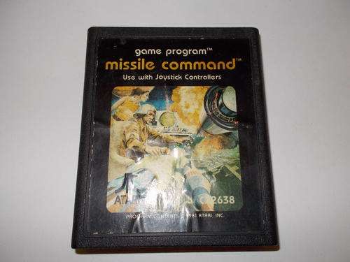 ATARI 2600 game program MISSILE COMMAND