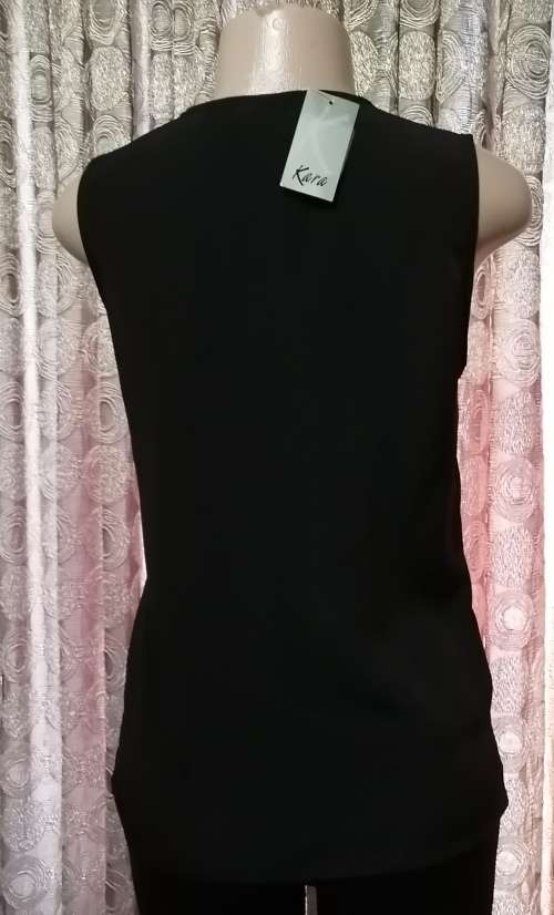 Black Sleeveless Top