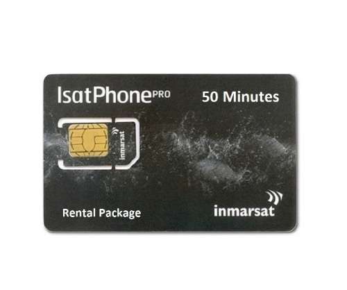 Inmarsat Airtime - 50 Units Pre Paid + Sim Card