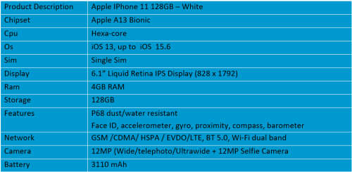 Apple IPhone 11 128GB - Product Red