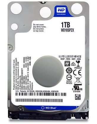 WD 1TB SATA 2.5` Hard Drive