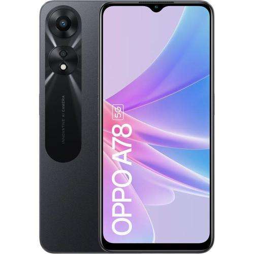OPPO A78 5G- Glowing Black-Sealed