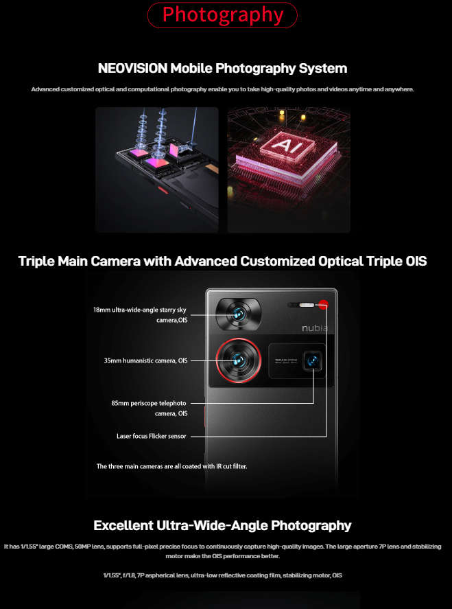 Nubia Z60 Ultra Photographer Edition (Winter Sale!!!)