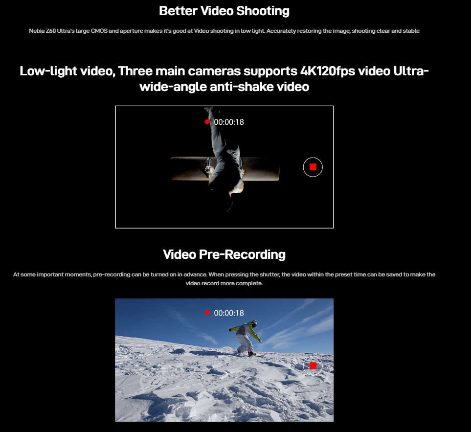 Nubia Z60 Ultra Photographer Edition (Winter Sale!!!)