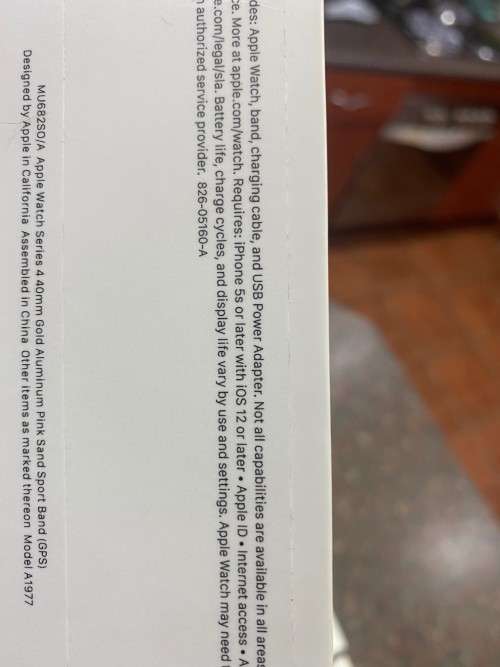 Apple watch series 4 40mm (Gps)