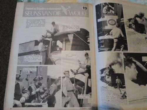 HUISGENOOT 10 JANUARIE 1975 ( WARREN THACKWELL BANKROWER , IAN JARDINE - MARATHON , BENNIE OLDEWAGE