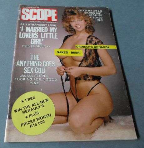 SCOPE 8 JULY 1983 ( CHILD BRIDE - ELIZE COETZEE , TOYOTA COROLLA TRD 1,8SE )
