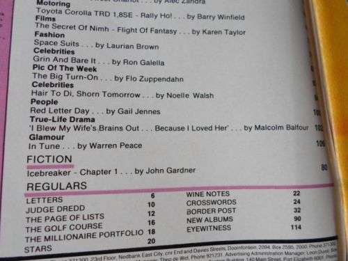 SCOPE 8 JULY 1983 ( CHILD BRIDE - ELIZE COETZEE , TOYOTA COROLLA TRD 1,8SE )