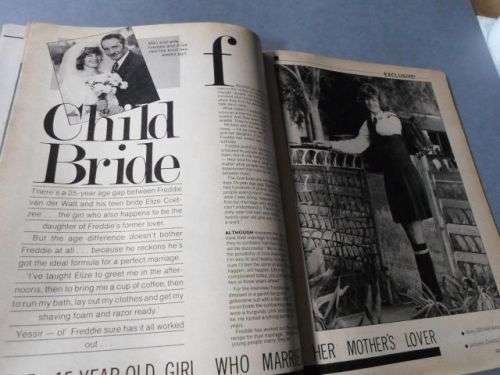 SCOPE 8 JULY 1983 ( CHILD BRIDE - ELIZE COETZEE , TOYOTA COROLLA TRD 1,8SE )