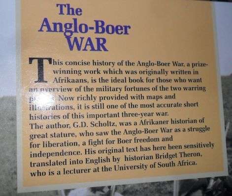 THE ANGLO-BOER WAR 1899 - 1902 - G.D. SCHOLTZ