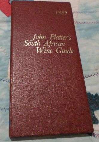 1985 JOHN PLATTER'S WINE GUIDE