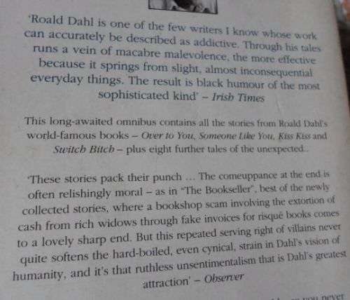 THE COLLECTED SHORT STORIES OF ROALD DAHL