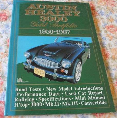 AUSTIN HEALEY 30000 1959 - 1967 GOLD PORTFOLIO