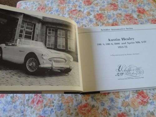 AUSTIN HEALEY 1953 - 72 SCHIFFER AUTOMOTIVE SERIES