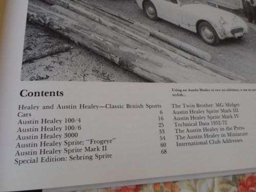 AUSTIN HEALEY 1953 - 72 SCHIFFER AUTOMOTIVE SERIES