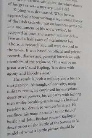 THE IRISH GUARDS IN THE GREAT WAR - THE FIRST BATTALION - RUDYARD KIPLING