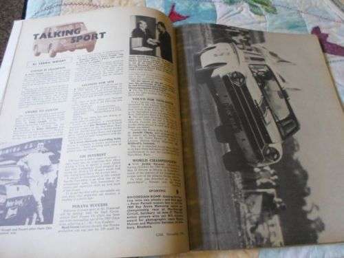 CAR NOVEMBER 1969 ( FORD CAPRI GT , DATSUN SSS , VAUXHALL VIVA GT , MERCEDES 280S )