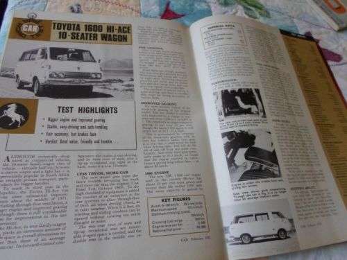 CAR FEBRUARY 1972 ( CORTINA 2000 GT , VALIANT REGAL , MINI CLUBMAN , MERCEDES 280S )