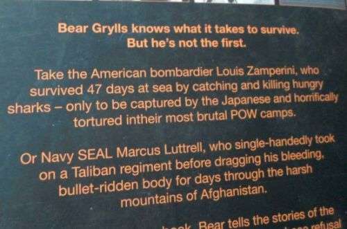 TRUE GRIT - BEAR GRYLLS