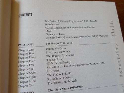 FOR KAISER AND HITLER - THE MEMOIRS OF LUFTWAFFE GENERAL ALFRED MAHNCKE 1910 - 1945