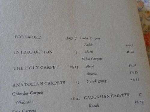 ORIENTAL CARPETS AND RUGS - ALBRECHT HOPF