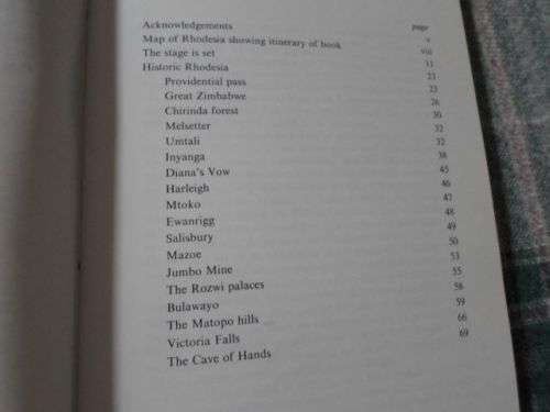 HISTORIC RHODESIA - OLIVER RANSFORD AND PTER STEYN - BUNDU SERIES