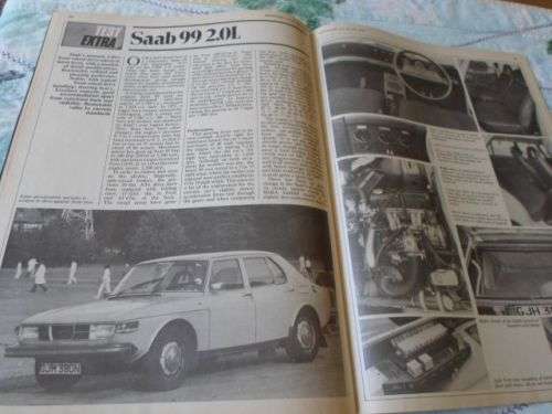 AUTO CAR 26 JULY 1975 ( FORD ESCORT RS1800 , SAAB 99L , CHRYSLER ALPINE , BENTLEY )