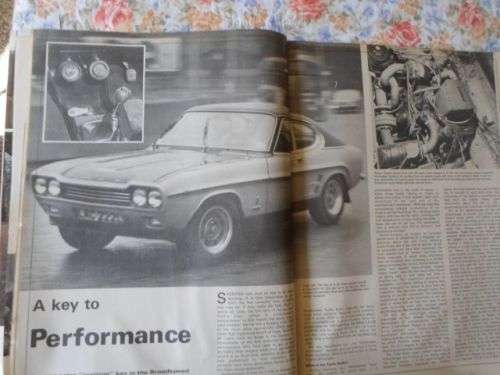 AUTO CAR 7 JUNE 1973 ( VOLVO 144 , DATSUN 200 , TRIUMPH 2000 , FORD CAPRI BROADSPEED TURBO BULLIT