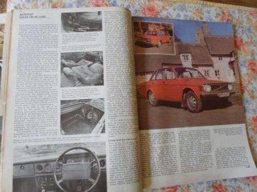 AUTO CAR 7 JUNE 1973 ( VOLVO 144 , DATSUN 200 , TRIUMPH 2000 , FORD CAPRI BROADSPEED TURBO BULLIT