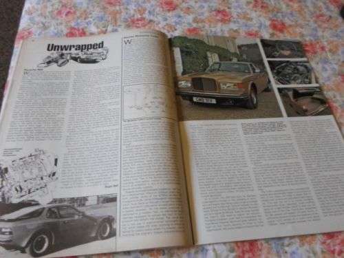THOROUGHBRED & CLASSIC CARS MAGAZINEJULY 1982 ( FORD ESCORT MK1 , LOTUS ESPRIT , MGC , AUSTIN HEALEY