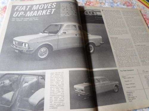AUTO BOOK 4 MAY 1972 ( MORRIS MARINA 1.3 , MARINA 1.8 , MARINA AVENGER GT , FIAT 132 , LANCIA 2000 )