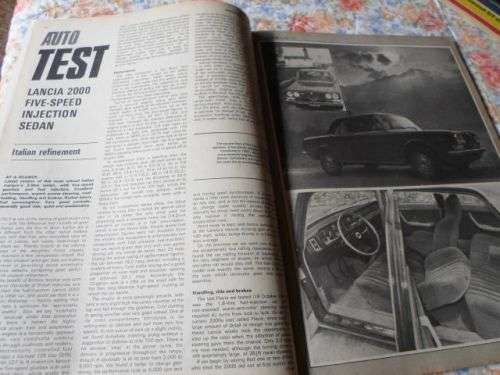 AUTO BOOK 4 MAY 1972 ( MORRIS MARINA 1.3 , MARINA 1.8 , MARINA AVENGER GT , FIAT 132 , LANCIA 2000 )
