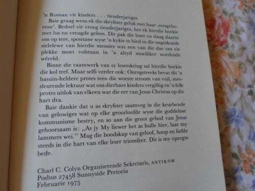 GELUK OP GROENKOPPIE - RUTH TANZARELLA