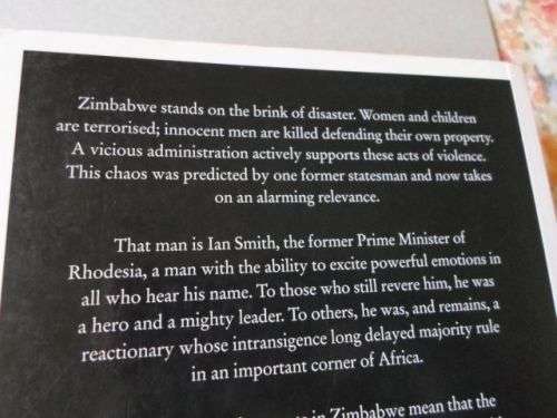 BITTER HARVEST : THE GREAT BETRAYAL AND THE DREADFUL AFTERMATH - IAN SMITH