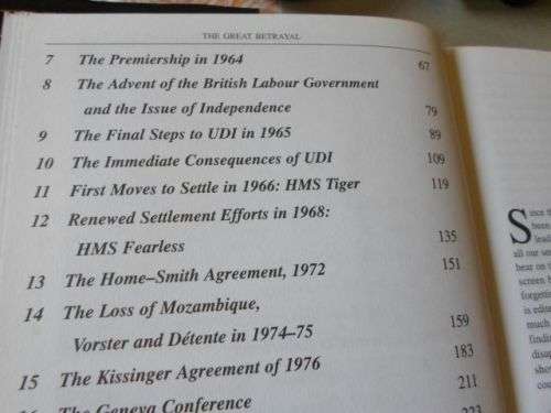 THE GREAT BETRAYAL - IAN SMITH