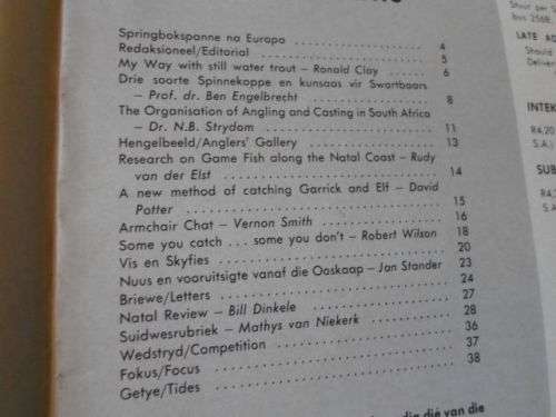 STYWE LYNE / TIGHT LINES MAGAZINE OCT 1976