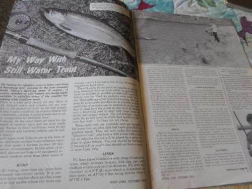 STYWE LYNE / TIGHT LINES MAGAZINE OCT 1976