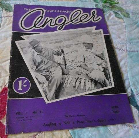 THE SOUTH AFRICAN ANGLER MAGAZINE APRIL 1947