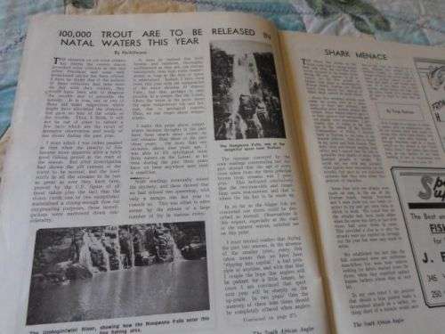 THE SOUTH AFRICAN ANGLER MAGAZINE APRIL 1947
