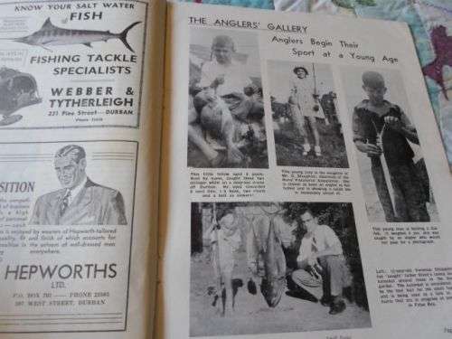 THE SOUTH AFRICAN ANGLER MAGAZINE APRIL 1947