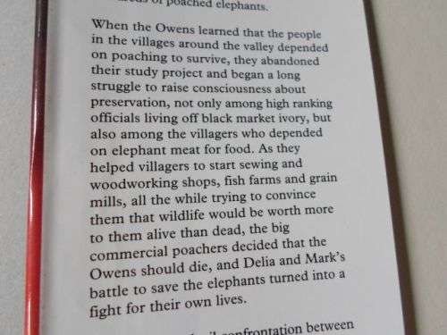 SURVIVOR'S SONG - LIFE AND DEATH IN THE AFRICAN WILDERNESS - DELIA AND MARK OWENS