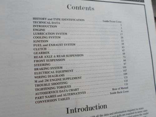 TOYOTA CORONA MK II - WORKSHOP MANUAL