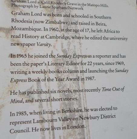 GHOSTS OF KING SOLOMON'S MINES - GRAHAM LORD