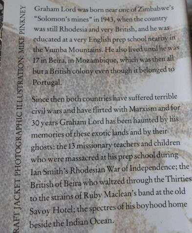 GHOSTS OF KING SOLOMON'S MINES - GRAHAM LORD