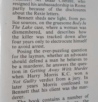 SOME DON'T HANG - BENJAMIN BENNETT