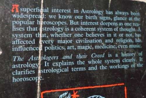 THE ASTROLOGERS & THEIR CREED - AN HISTORICAL OUTLINE - CHRISTOPHER MCINTOSH