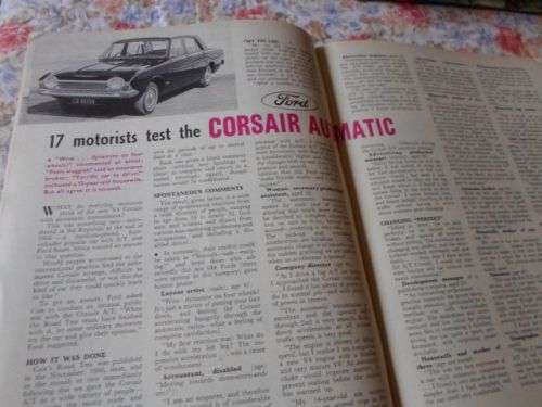 CAR MAGAZINE MAY 1967 ( VOLVO 122S , OPEL REKORD 2-1 C , FIAT 850 SUPER , WOLSELEY 1100