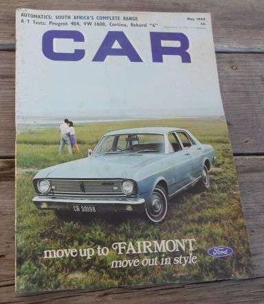 CAR MAGAZINE MAY 1969 ( PEUGEOT 404 , VW FASTBACK , FORD CORTINA 1600 , OPER REKORD )