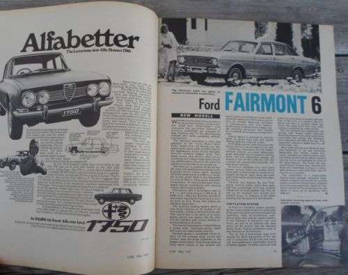 CAR MAGAZINE MAY 1969 ( PEUGEOT 404 , VW FASTBACK , FORD CORTINA 1600 , OPER REKORD )
