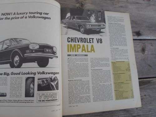 CAR MAGAZINE JULY 1969 ( VW BEETLE , TOYOTA CORONA , VW 411L , FORD CORTINA XL 1600 , RENAULT 16 TS